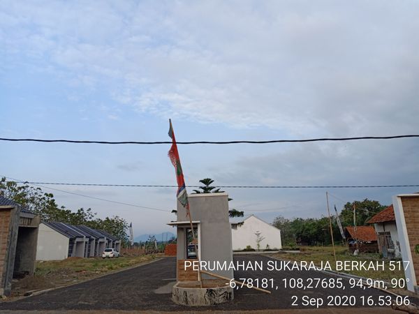 foto gerbang perumahan SUKARAJA BERKAH 517