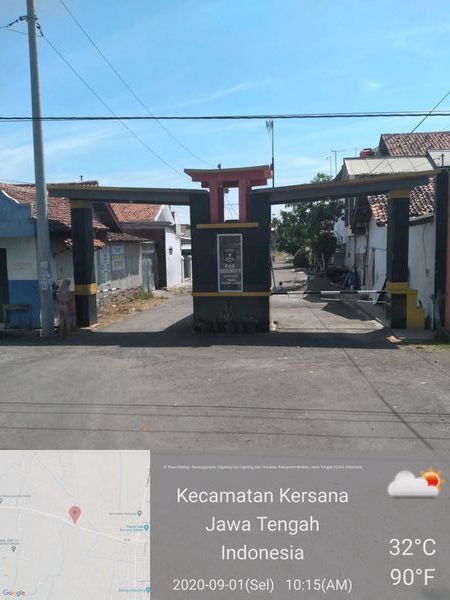 foto gerbang perumahan ARFIZ RESIDENCE
