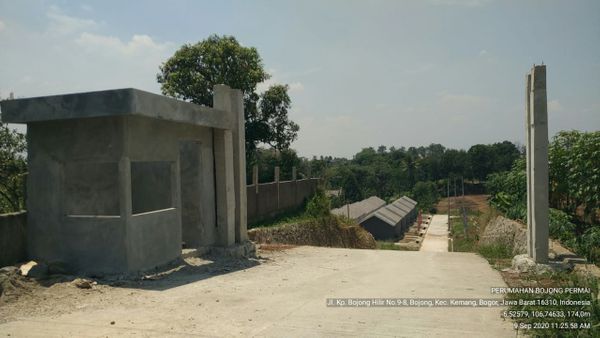 foto gerbang perumahan BOJONG PERMAI