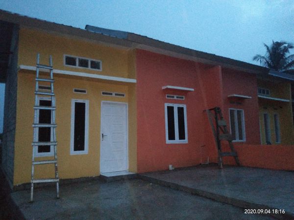 foto gerbang perumahan khaymoto Residence Permai