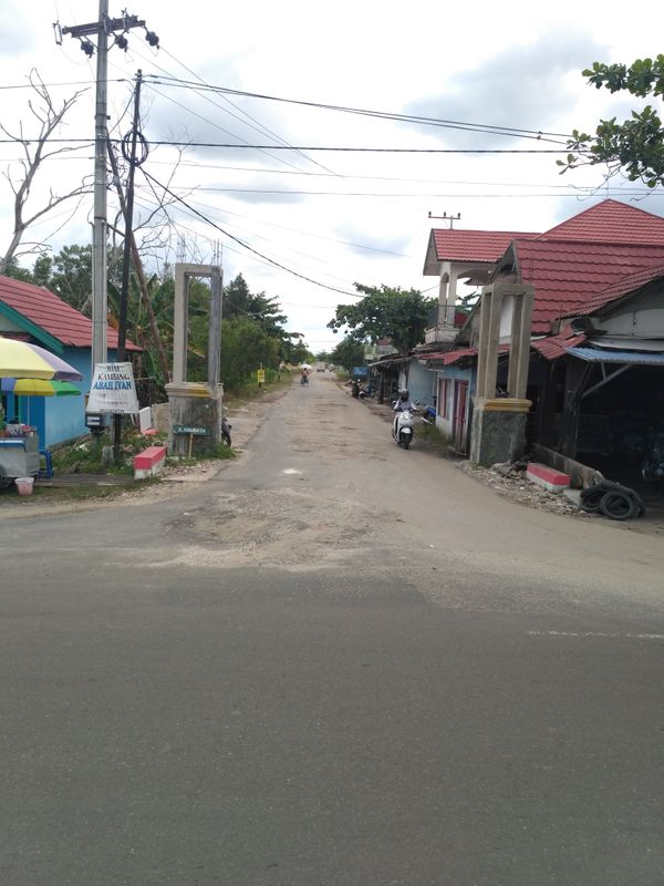 foto gerbang perumahan griya indraprasta agung III