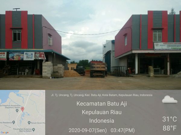 foto gerbang perumahan Yogo Marina