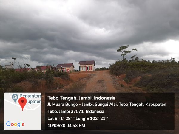 foto gerbang perumahan RAKYAT MERDEKA