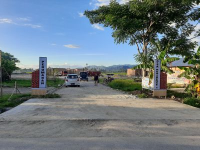 foto gerbang perumahan Alya Residance I