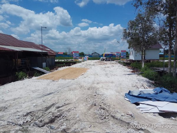 foto gerbang perumahan SHALLI MESSI INDAH BLOK C