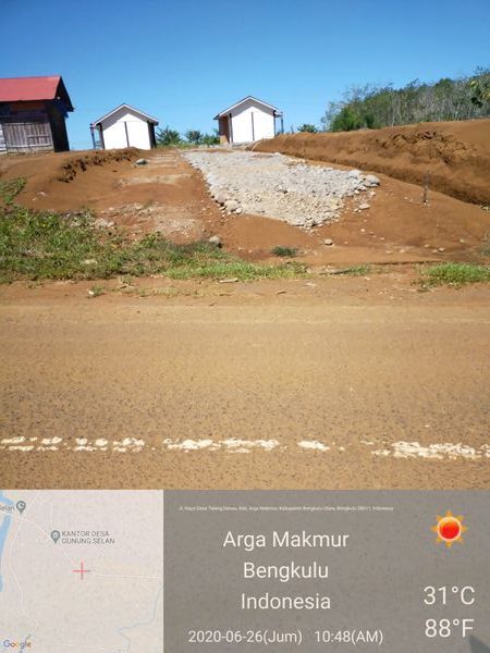 foto gerbang perumahan Gunung Selan Permai