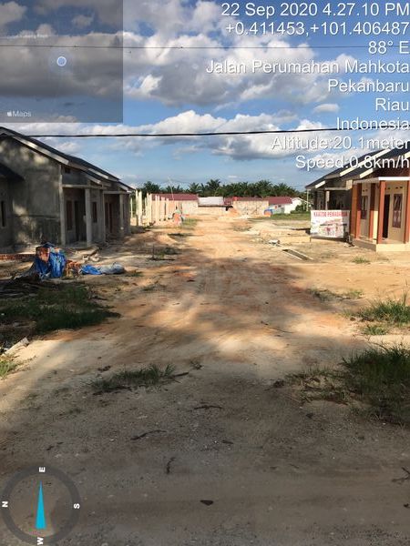 foto gerbang perumahan BUNGA RAYA INDAH 4