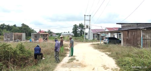 foto gerbang perumahan GRAHA BELILAS