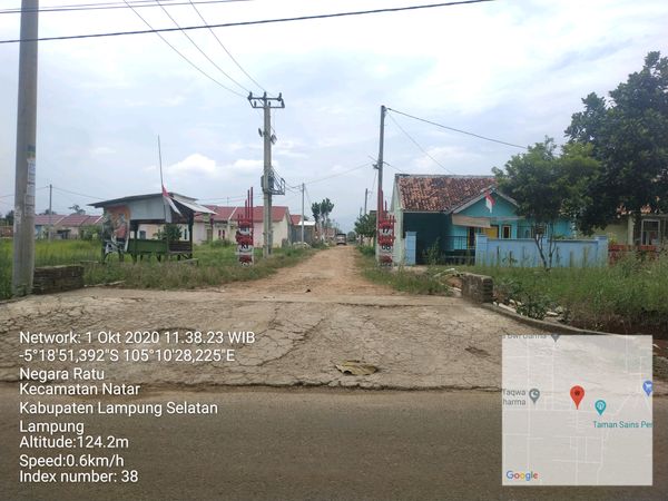 foto gerbang perumahan Griya Revari Indah