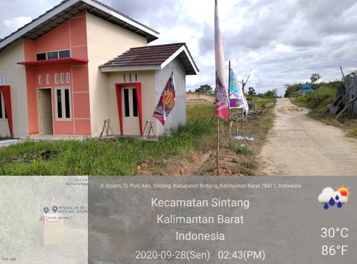 foto gerbang perumahan JERORA UTAMA
