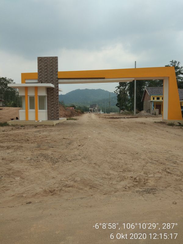 foto gerbang perumahan VILLA PANENJO ASRI