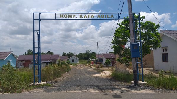 foto gerbang perumahan Kafa Aqila