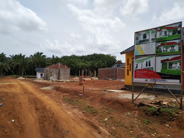 foto gerbang perumahan D'Permata Indotama