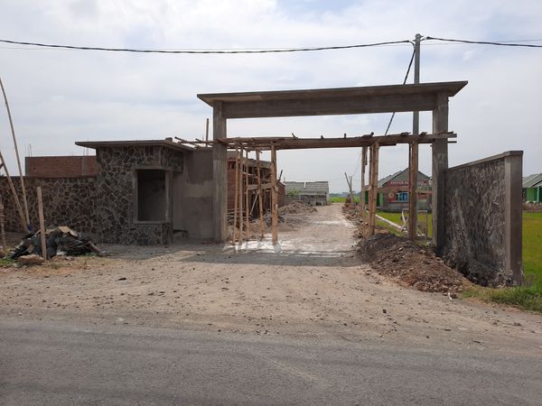 foto gerbang perumahan PESONA JINGGA RESIDENCE