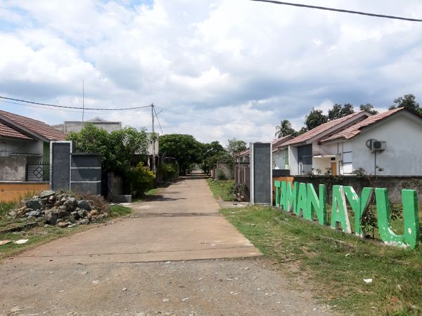 foto gerbang perumahan Taman Ayu