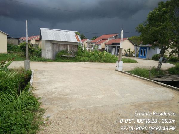 foto gerbang perumahan ERMINTA RESIDENCE