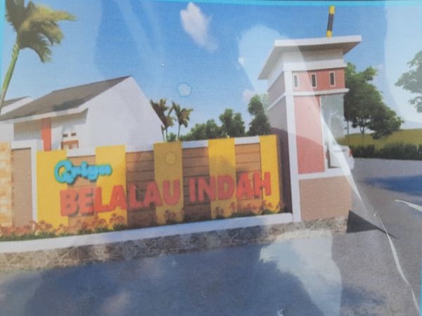 foto gerbang perumahan GRIYA BELALAU INDAH