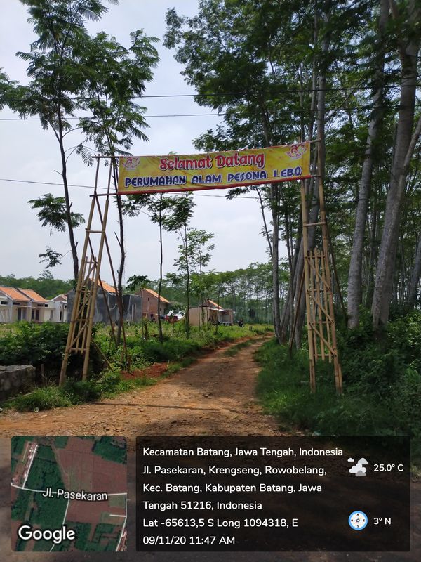 foto gerbang perumahan Perumahan Alam Pesona Lebo