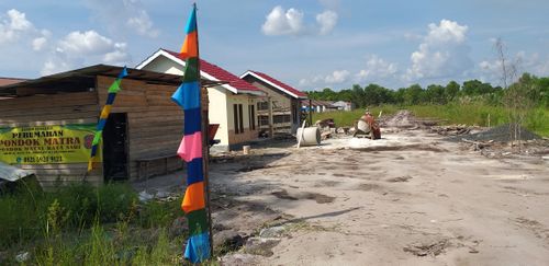 foto gerbang perumahan PERUMAHAN PONDOK MATRA
