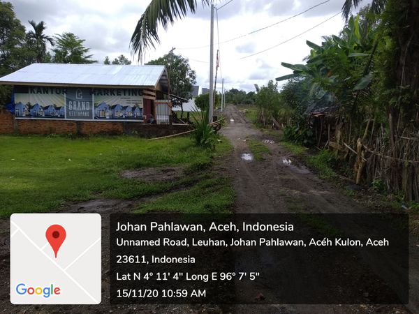 foto gerbang perumahan GRAND KEUTAPANG