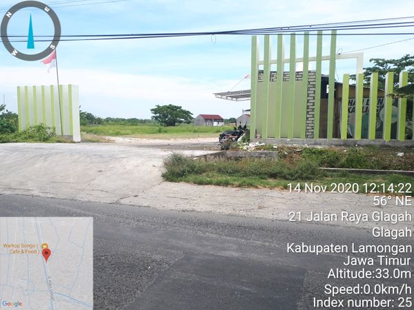 foto gerbang perumahan PERUMAHAN GLAGAH KAMPUNG BARU