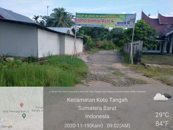 foto gerbang perumahan GRAHA DAMAI ASRI 4