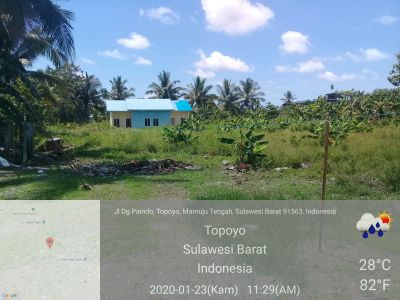 foto gerbang perumahan TOPOYO CITY