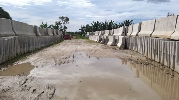foto gerbang perumahan PALAPA SAIYO V