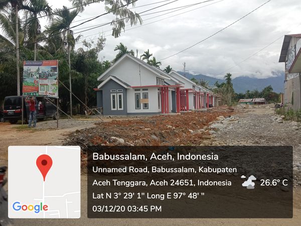 foto gerbang perumahan GRAHA VILLAGE RESIDENCE