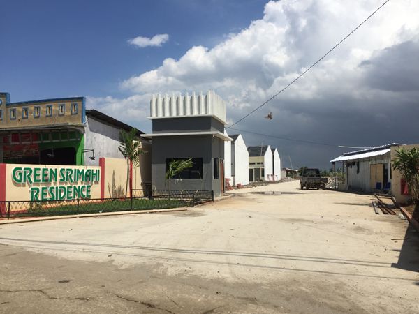 foto gerbang perumahan Green srimahi residence