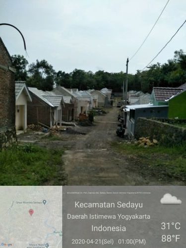 foto gerbang perumahan Griya sedayu selaras