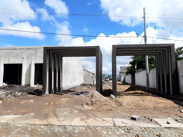 foto gerbang perumahan GREEN ASIA TAHAP II