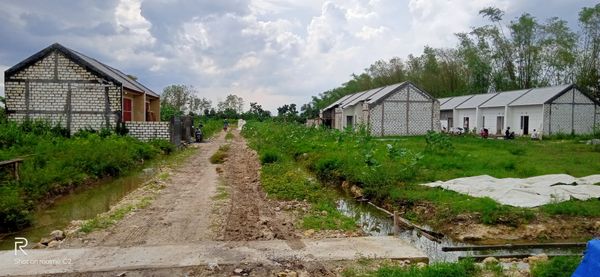 foto gerbang perumahan BUMI PANGESTU