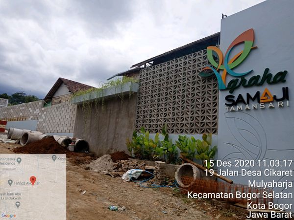 foto gerbang perumahan GRAHA SAMAJI TAMANSARI