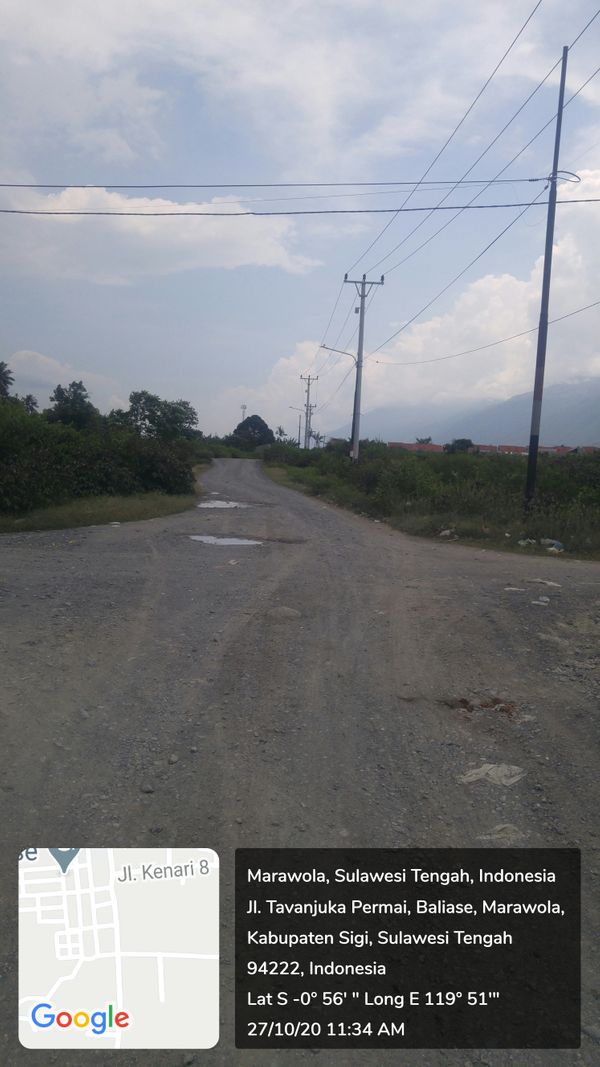 foto gerbang perumahan Banua Indah Permai Cluster PALEM-2