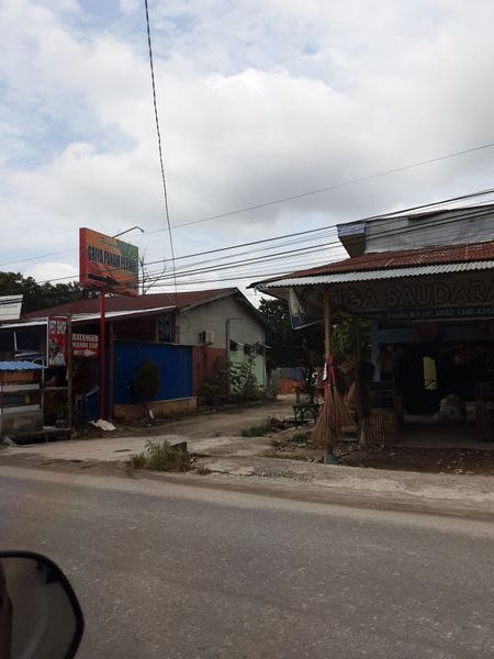foto gerbang perumahan Griya panam permai