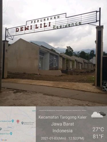 foto gerbang perumahan DEWI LILI RESIDENCE