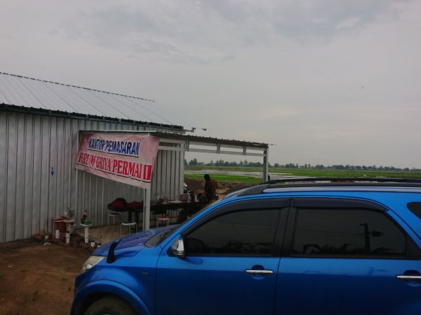 foto gerbang perumahan GRIYA PERMAI II