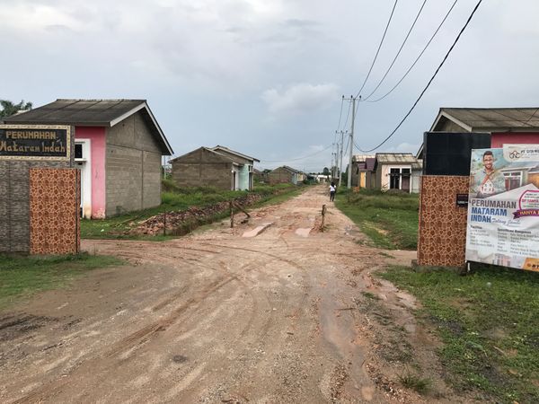 foto gerbang perumahan MATARA INDAH