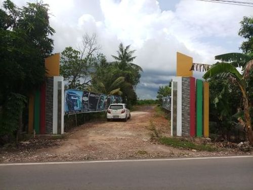 foto gerbang perumahan GREEN SAMMAN