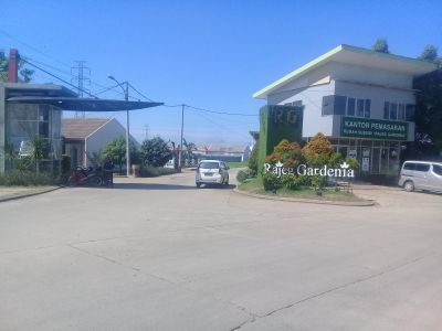 foto gerbang perumahan Rajeg Gardenia