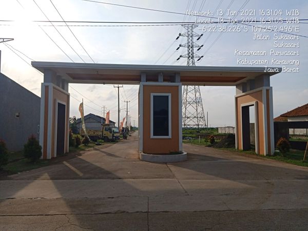 foto gerbang perumahan GRAND PERMATA RESIDENCES