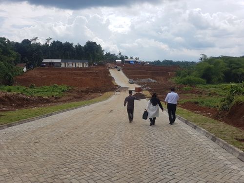 foto gerbang perumahan Kota Impian