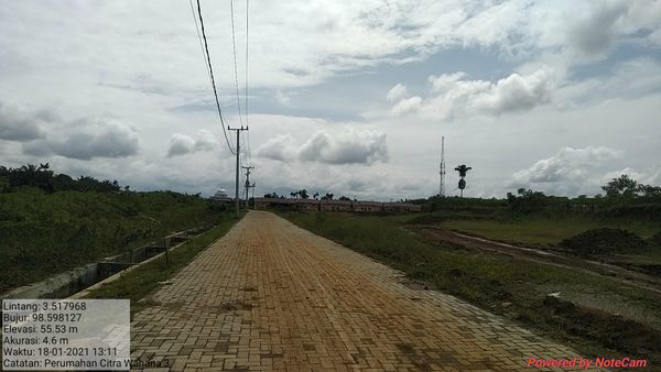 foto gerbang perumahan CITRA  WAHANA  3  TAHAP 2