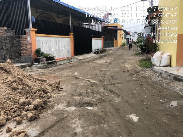 foto gerbang perumahan Duta mas indah 12 tahap 2
