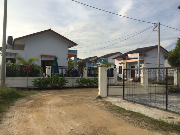 foto gerbang perumahan Center House 2 Tahap 2