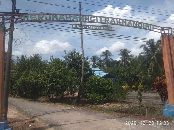foto gerbang perumahan DARUS INDAH