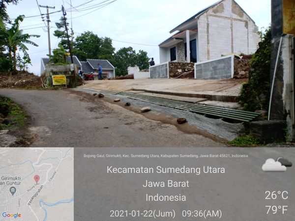 foto gerbang perumahan Giri Wibawa Mukti