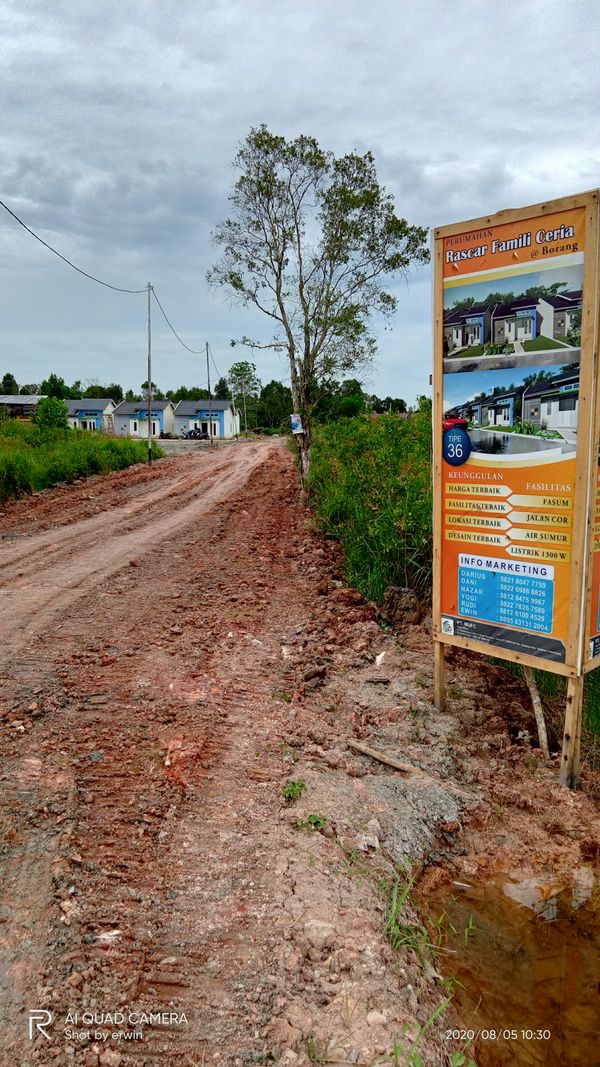 foto gerbang perumahan Graha Famili Ceria (perluasan)
