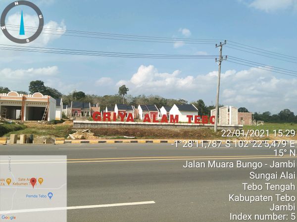 foto gerbang perumahan GRIYA ALAM TEBO 2